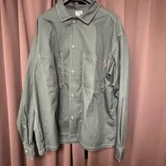 EDWIN ミリタリーシャツジャケット カーキ