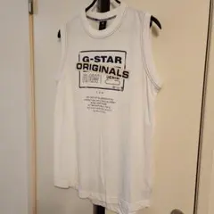 G-STAR RAW DENIM ノースリーブ Tシャツ
