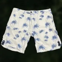 ZARA MAN 植物柄ショートパンツ 31