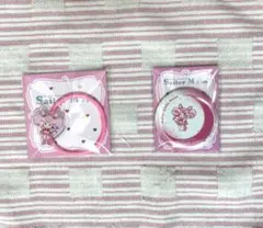 セーラームーン 『ちびうさ　ヘアゴム 、缶ミラー2点セット』