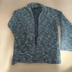 AZUL by moussy カーディガン ブラック/ホワイト 165/88
