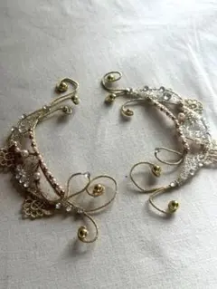 ティアラ　サイド頭飾り　バレエ