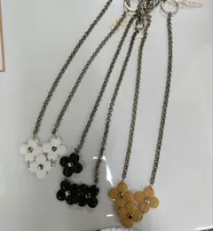 難あり　フラワーデザイン アクセサリー 3点セット