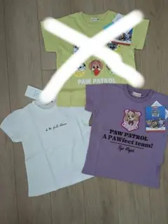 Tシャツ３枚セット110のサムネイル