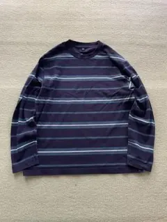 な*！様 00s old uniqlo ボーダーロンT y2k cityboy - メルカリ