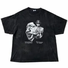 90〜00s Muddy Waters フォトT Hanes ブラック ブルース