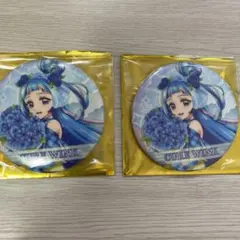 キュアウインク キミプリ感謝祭 缶バッジ全2種＆フォト風カード全3種