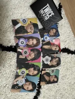 TWICE タレントカードセット 8枚　グレードアップ席グッズ