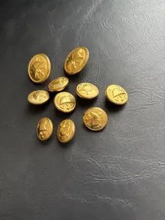 30s デッドストック ヴィンテージ チェンジボタン NY レイルロード 大