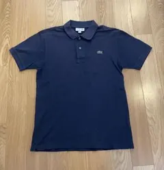 LACOSTE Classic Fit ポロシャツ ネイビー FR5 US L - メルカリ