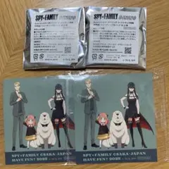 SPY×FAMILY 2025年大阪万博限定ステッカー　缶バッチ未開封2個セット