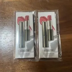 【ACSEINE】新品未使用！試供品2個セット リップケアルージュ