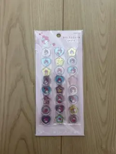 マイメロ　おはじきふうシール