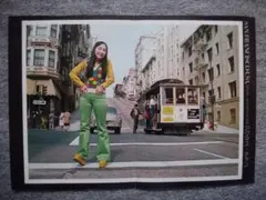 アグネス・チャン　大判カラーポート　Ｂ4サイズ　裏面　郷ひろみ　明星付録切り抜き