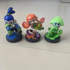 amiibo フィギュア 3体 スプラトゥーン スプラトゥーン2