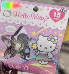 ハローキティ クリスタルシール 15枚入り