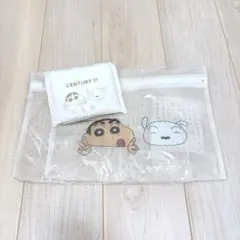 新品★クレヨンしんちゃん ポーチ エコバッグ CENTURY 21 まとめ売り