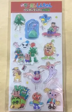 クレヨンしんちゃん ベンダーランドの大冒険 ぷっくりシール マカオとジョマ
