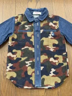 Tinkerbell 迷彩柄 長袖シャツ 100cm