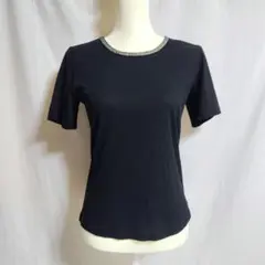 DAKS ビーズ Tシャツ 黒 ダックスのサムネイル
