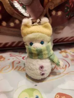 オルメル　シークレットオブスノーウィーデイ　ぬいぐるみチャーム 雪だるま