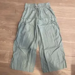 GAP ミントグリーン ワイドパンツ