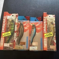 [希少・新品未開封]初代トリプルインパクト４個セット120,105,85のサムネイル
