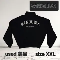 バンギッシュVANQUISH ブラック スウェット XXL used美品