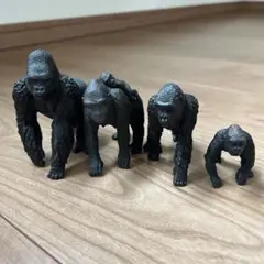 シュライヒ　ゴリラ フィギュア 4体セット