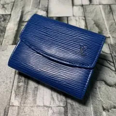 ✨美品✨ルイヴィトン コインケース エピ ポルトモネ ボワット ブルー