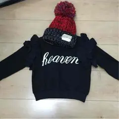 新品☆フリル付き薄手トレーナー☆100㎝