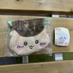 ちいかわ おかお巾着 おかおポーチ くりまんじゅうセット