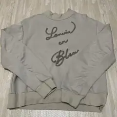 LANVIN en blueトレーナー 38 ベージュ