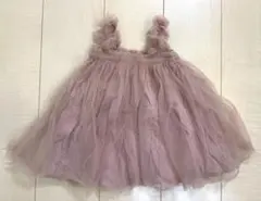 ピンク チュール ワンピース 90