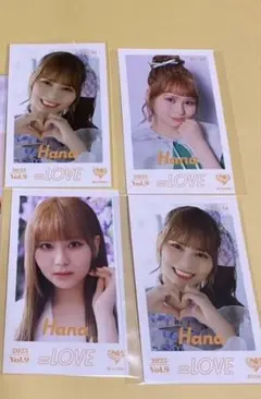 ＝LOVE イコラブ ミニフォトカードVol.9 大場花菜　生写真