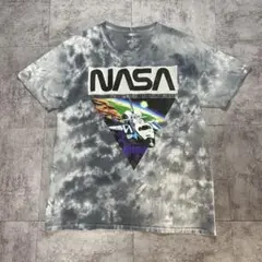 NASA ナサ タイダイ柄 宇宙船 プリントTシャツ US古着