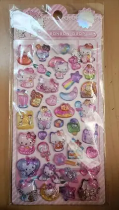 ハローキティ ボンボンドロップ シール