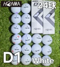 HONMA 　D1 　白　 24球【6球未使用】のサムネイル