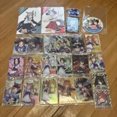 ウマ娘 まとめ売り 24点 ポストカード ウエハース コースター メガイルミ