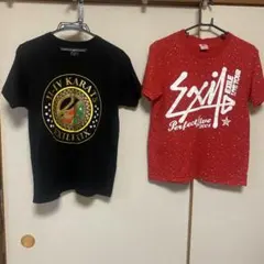 特価　Tシャツ ２枚　EXILE24karats とLIVETOUR 2008