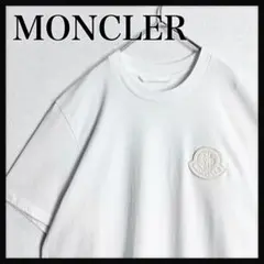 美品☆高級モデル☆スタッズロゴ】モンクレール Tシャツ 半袖 入手困難