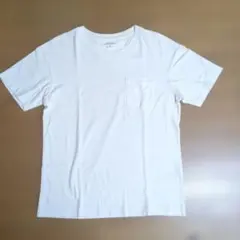 BANANA REPUBLIC ポケット付 Tシャツ ホワイト Mのサムネイル