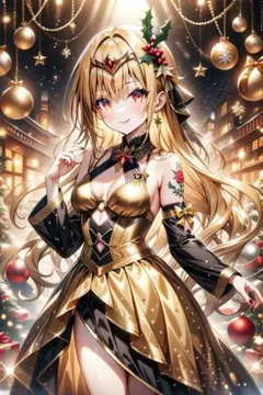 イラスト ゴールドカラーキャラクターポスターa4ファイルで発送 - メルカリ