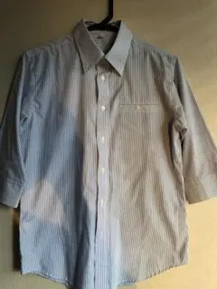 シャツ ストライプ 織り