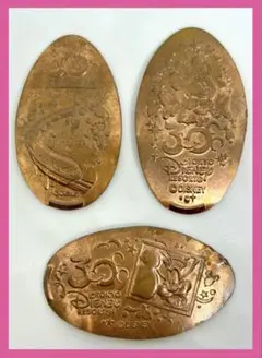 【東京ディズニーリゾート】30周年 スーベニアメダル 3枚セット