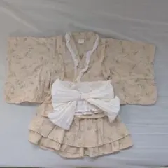 テータテート 女の子甚平 90cm