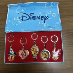 香港Disney 希少 キーホルダー 5点セット ディズニーキャラクター