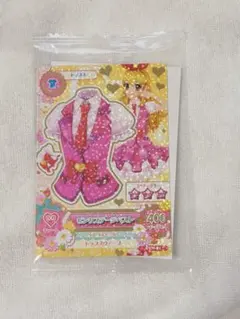 アイカツ カード いちごちゃん ピンクステージベスト セブンイレブン