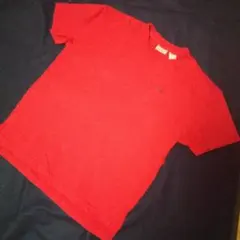 L.L.Bean ロゴ刺繍 クルーネック Tシャツ レッドのサムネイル