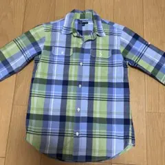 GapKids チェック柄 長袖シャツ 150